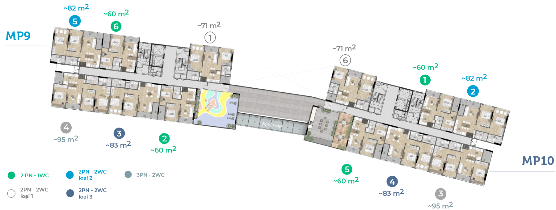 Mặt bằng tầng 3